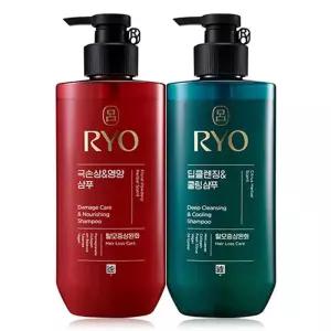 려 흑윤생기 샴푸 592ml x2입한방 극손상모 영양 윤생 두피