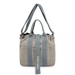 레터링 라벨 포인트 캔버스 토트백 가볍게들기좋은 가벼운가방 학생에코백 출근길패션