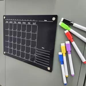 자석 블랙보드 스케줄 메모 마카6종 포함칠판시트지 시트지 보드 보즈