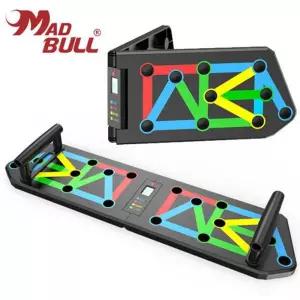 (MADBULL) 멀티 푸쉬업바 보드운동기구 팔굽혀펴기 쉬바 쉬보 근육 쉬드 간편 접이형쉬 스마트카운트쉬