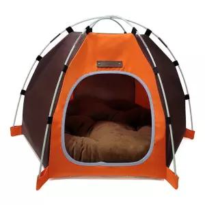 페로가토 고양이 아웃도어 텐트 주황 애묘 애완 반려 펫텐트 캣텐트 하우스 고양이집 동물