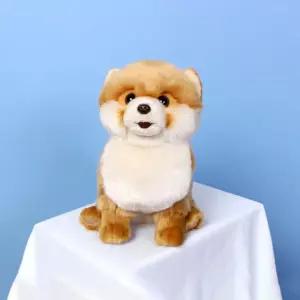 위더펫 리얼 강아지 인형 포메라니안 동물 애니멀 모형 봉제 귀여운 선물용 어린이