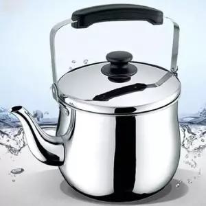 코카코 스텐 주전자 들통형 물 티포트 1.5L 심플 티폿 끓이는 레스