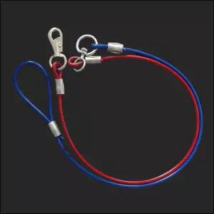 국산 코팅 꼬임방지 와야 와이어 8파이 애견 리드줄대형견 견줄 강아지산책용품 개줄 리드 강아지 산책 체