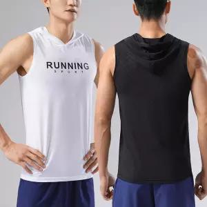 LD-965 런닝 영문 나시운동복 스포츠민소매 남성티셔츠 기능성 성티 남자 남성용 운동용 남성