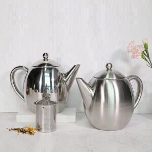 1L 주전자 보온보냉 1 2L 방가 스테인리스 테이블용 포트 무쇠 물주전자