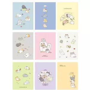 [셀러에이드]엽서대용레터종이 팬시 문구 2개 메시지 패드편지지