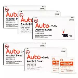 오토첵 일회용 알콜스왑 500매/소독/솜/알콜/1회용/스왑/알코올/대형/의료용/소독용/대용량/저자극/순면