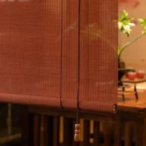 맞춤 대나무블라인드 대나무발 카페 일식집 문발 사무실