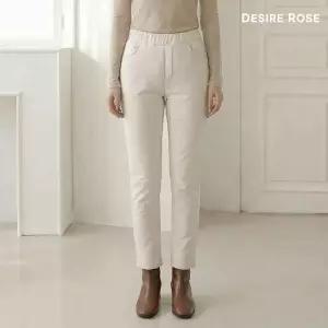 [디자이어로즈] 허리밴딩 겨울 패딩팬츠 슬림핏팬츠