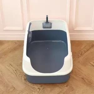 노마진 반려묘 화장실 평판 배변 용품 미드나잇블루 + 모래삽 2p