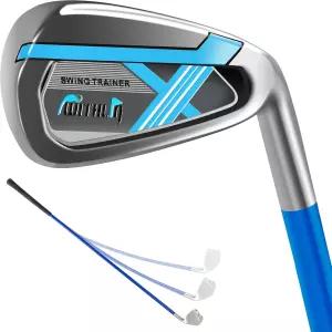 프로위들린 골프 스윙 트레이너 보조 7 언 트레이닝 워밍업 스틱 근력 그립 템포 및 유연성 훈련 남성용