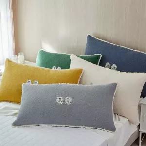 이솔홈 다이아 고급 대쿠션 등쿠션 헤드쿠션 커버