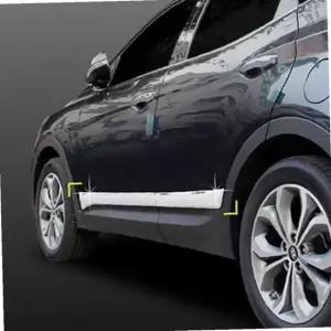 뉴 싼타페DM 사이드 언더라인 몰딩 크롬 도어 튜닝