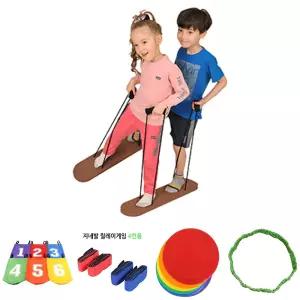 협동 스키놀이/스쿠터/놀이/어린이/스쿠터어린이용/패들/스키/장난감/스포츠/숫자콘커버/시소/외발수레