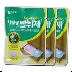 세정제 데오도라이저 서랍장 향기 탈취제 3개
