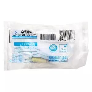 비상 수액세트 무침 IV SET 수액주사 링겔 링거 LB180 25개입