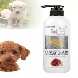 약용샴푸 독샤워 곱슬모발 강아지 푸들 전용 샴푸린스