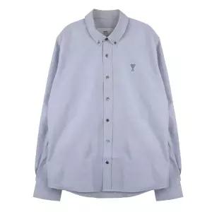 아미 하트 로고 옥스포드 셔츠 USH060-CO0031-4502