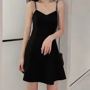 모던룩 블랙원피스 파티룩 슬림 RNR-0072 (WFKEORZ)