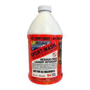아츠코 스노 씰 스포츠 워싱 세탁 세제 리퀴드 64파운드 오즈(1팩) 무향