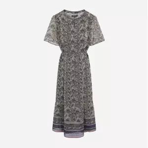 갤러리아 [써스데이아일랜드]2025 F/W 프릴 포인트 보더믹스 원피스 (T256MOP159W