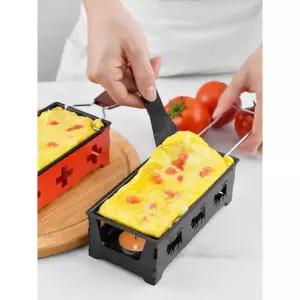 촛불 치즈 팬 논스틱 캔들 양초 워머 라클렛 그릴 프라이팬