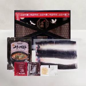 갤러리아 국내산 자포니카 민물장어 2인 선물세트 (손질후 700g내외/생강채+