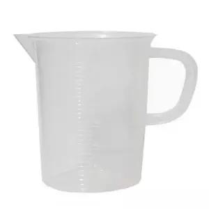 플라스틱비커 2000cc 계량컵 실험실 요리학원 손잡이