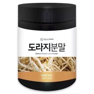 헬로우 그린 국산 3년근 도라지 가루 분말 200g(통)