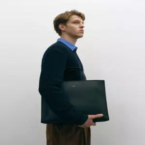 질스튜어트 액세서리 남성 [호라이즌] 스캇 가로형 토트백 (크로스겸용/별도파우치포함) (JUBA5F908BK)