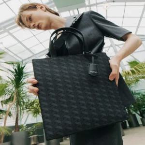 질스튜어트 액세서리 남성 [남성베스트토트백][ROSELLA] 로젤라 토트백  (JUBA4F365BK)