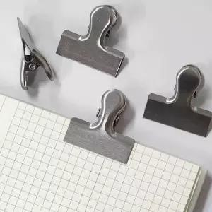 무광 메탈 집게 소형 실버 소품 폴라로이드사진걸이 WEC9CD1