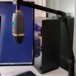 프리미엄 마이크 스탠드 마이크거치대 마이크암스탠드 WEC9DFD