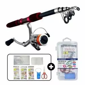 180 미니 사비키 입문용 세트 낚시대