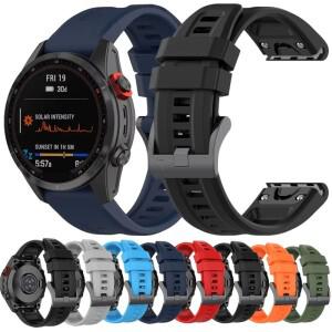 [호환품]Garmin Quatix 8/Tactix 8 51/47mm 팔찌 tinct 3/Forerunner 970 965 955 벨트용 20/22/26mm 퀵핏