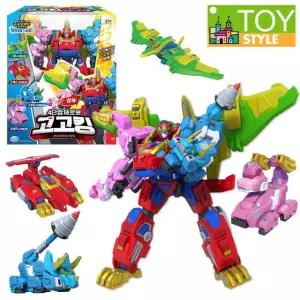 고고킹 4단합체 변신로봇 고고다이노 TV광고