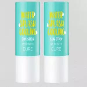 [김정문알로에] 워터 스플래쉬 쿨링 선스틱 제주에디션 (23g/2개)