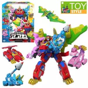 [NS홈쇼핑]고고킹 4단합체 변신로봇 고고다이노 TV광고[35674112]