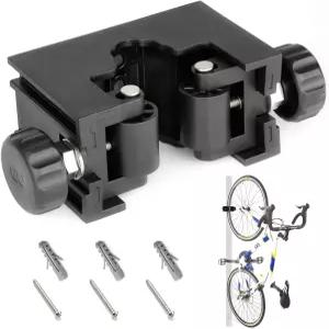 사이클링딜 로드 바이크 자전거 클립 보관 벽걸이 랙 - 실외 및 실내용 프리미엄 품질 하이브리드 바이크에