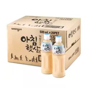 웅진식품 아침햇살 500ml x 20병