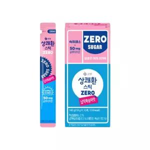 큐원 상쾌환 젤리 스틱형 제로 납작복숭아맛 18g 10개 숙취해소 회식 모임 술먹기 전 후