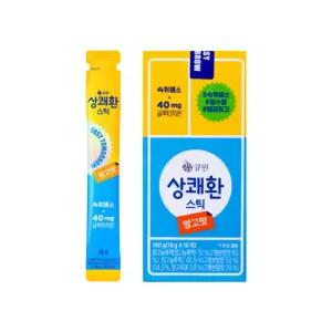 큐원 상쾌환 젤리 스틱형 망고맛 18g 10개 숙취해소 회식 모임 술먹기 전 후