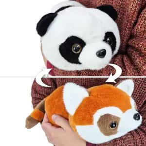 JL매직 정말 간단하고 귀여운 마술 방꾸미기 인테리어 소품 팬더와너구리(대)동물인형 판다 애착 선물 행사