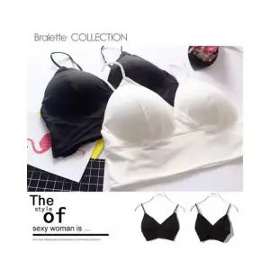 연예인 착용감 모달 v넥 브라렛 좋은