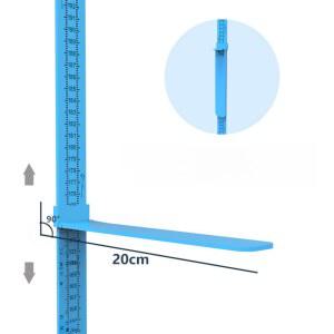 신장계 키재기 벽부착 접을 측정기 입체 눈금자 스티커