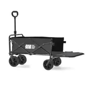 ( )확장형 고강도 캠핑 웨건 (블랙L)