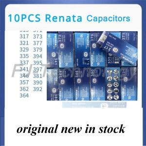 10pcs Renata 364 377 371 315 321 317 394 362 379 395 SR621SW SR920SW SR716SW SR936SW 스위스 커패시터