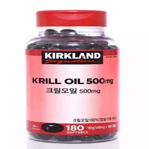 커클랜드 시그니춰 크릴오일/ 500mg x 180캡슐