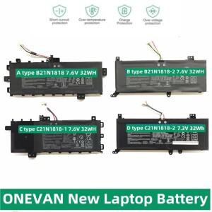 ONEVAN ASUS VivoBook 15 X512FA X509FB A509FA A409FL F509FJ X509UA 용 B21N1818-2 배터리